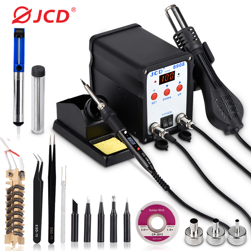 Smd Rework Station Hot Air Soldering 2 In 1 - JCD lehimleme İstasyonu 2 IN 1