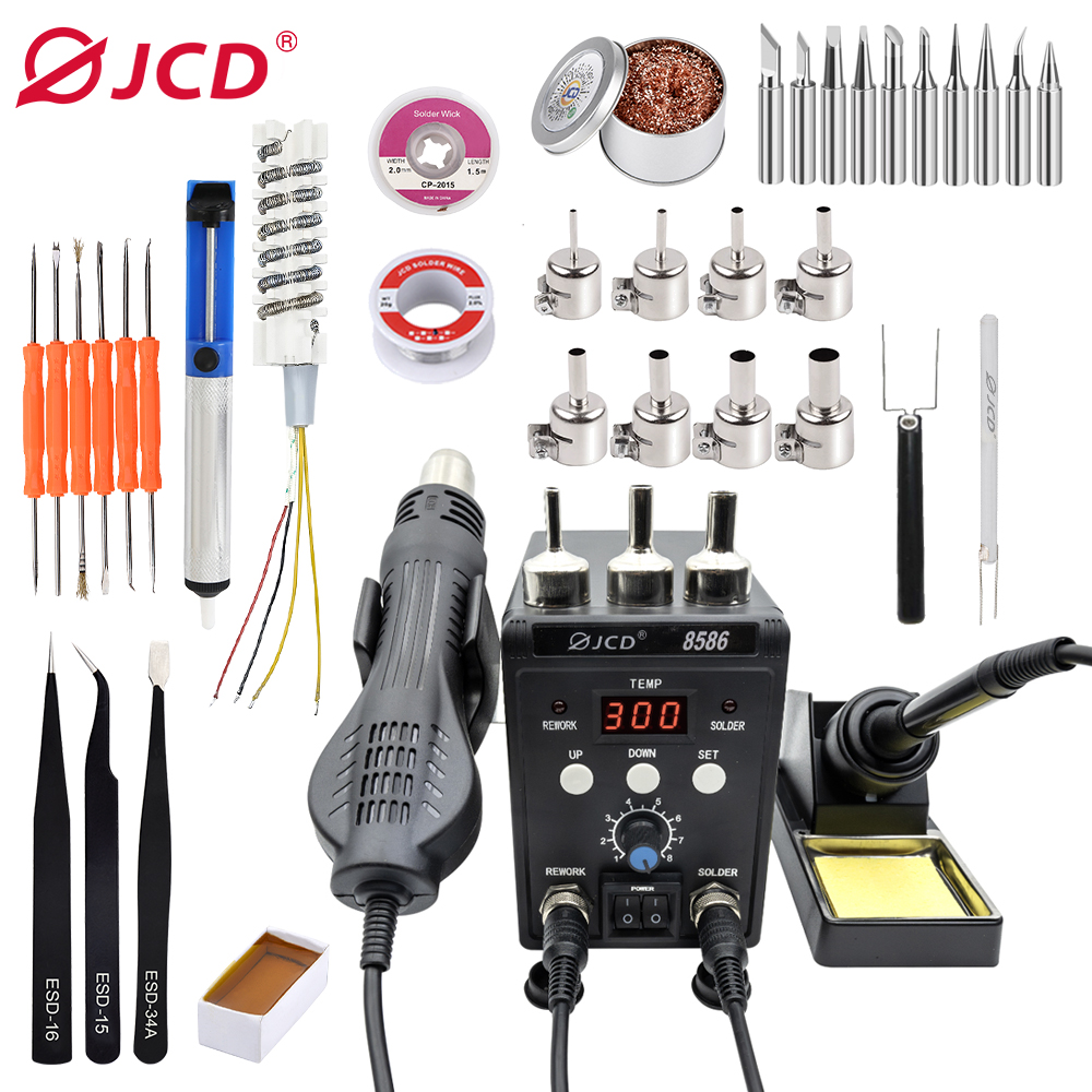 Smd Rework Station Hot Air Soldering 2 In 1 - JCD 2'si 1 Arada Lehimleme İstasyonu