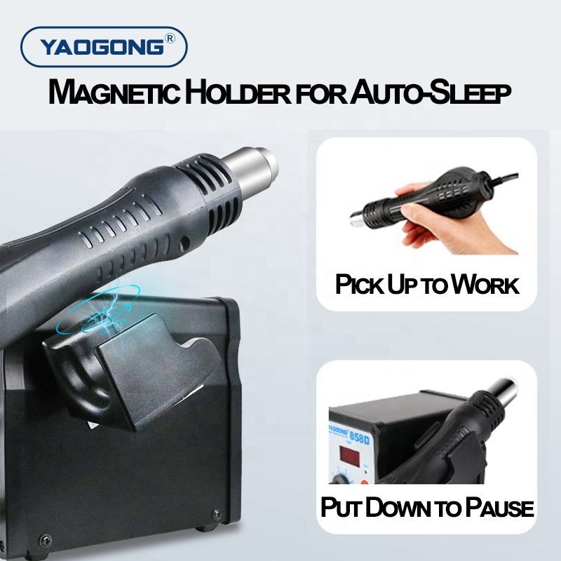 YAOGONG 8786D 2'si 1 Arada Dij - Smd Rework Station Hot Air Soldering 2 In 1 incelemesi ve fiyatı
